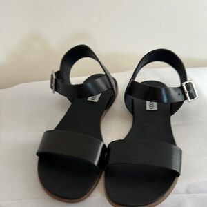 Steve Madden Black Sandals
